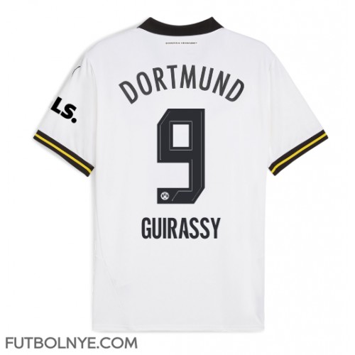 Camiseta Borussia Dortmund Serhou Guirassy #9 Tercera Equipación 2024-25 manga corta